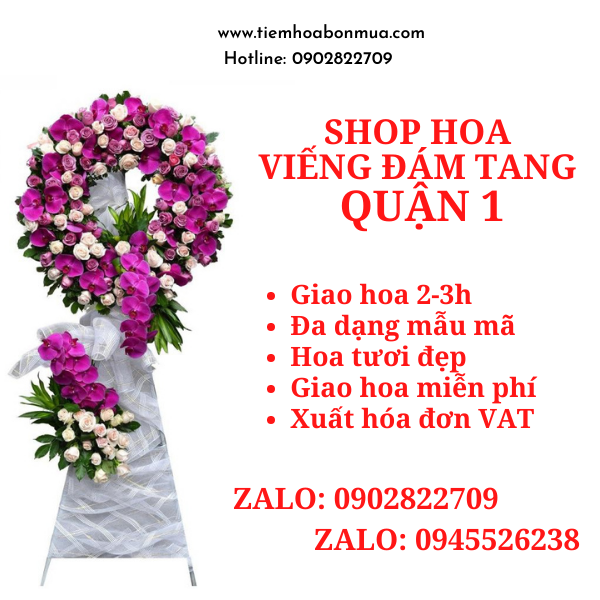 hoa đám tang quận 1